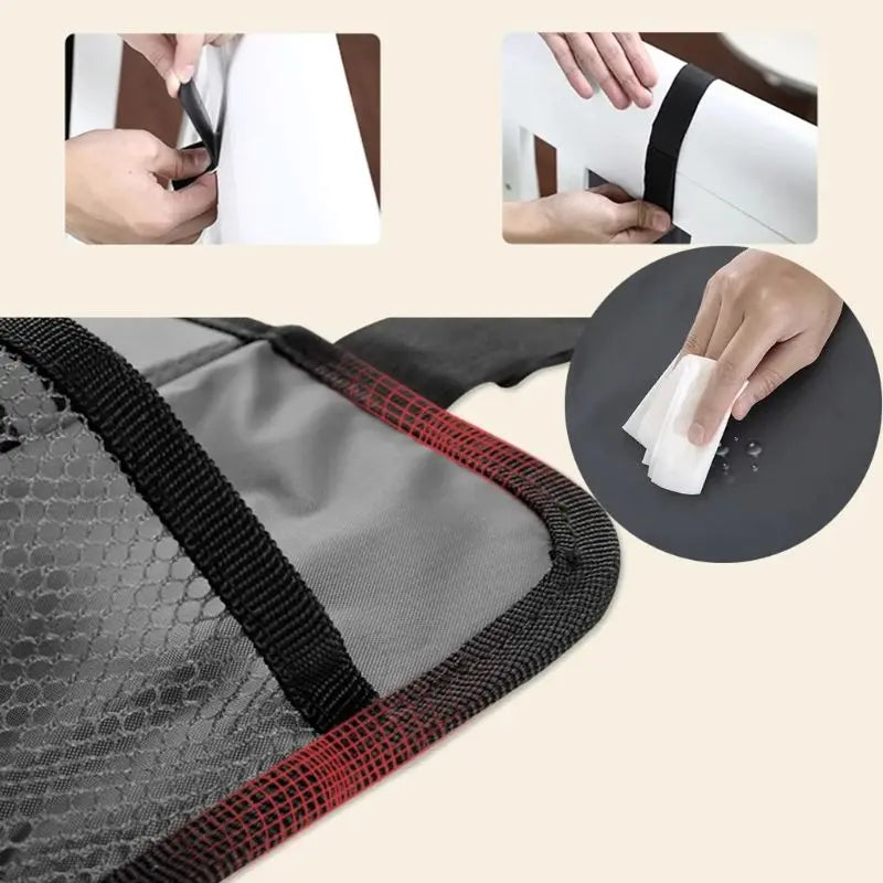 2024 New Baby Bed Diaper Hanging Holder Infant Bedding Nursing Storage Bag Crib Organizer