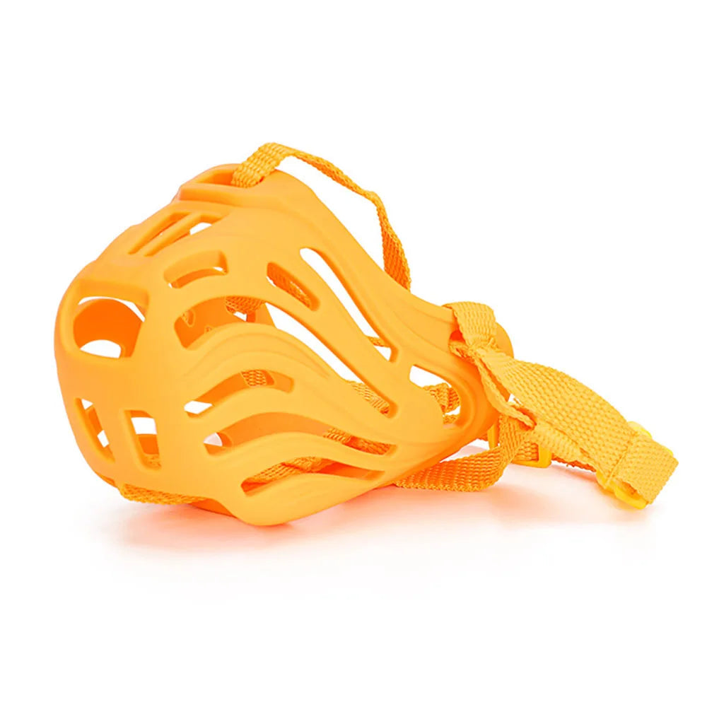 Dog Muzzle Adjustable Mesh Strong Basket Soft Dog Mouth Muzzles Anti-bite Pet Training Accessories Pet Supplies Small&Large Pet