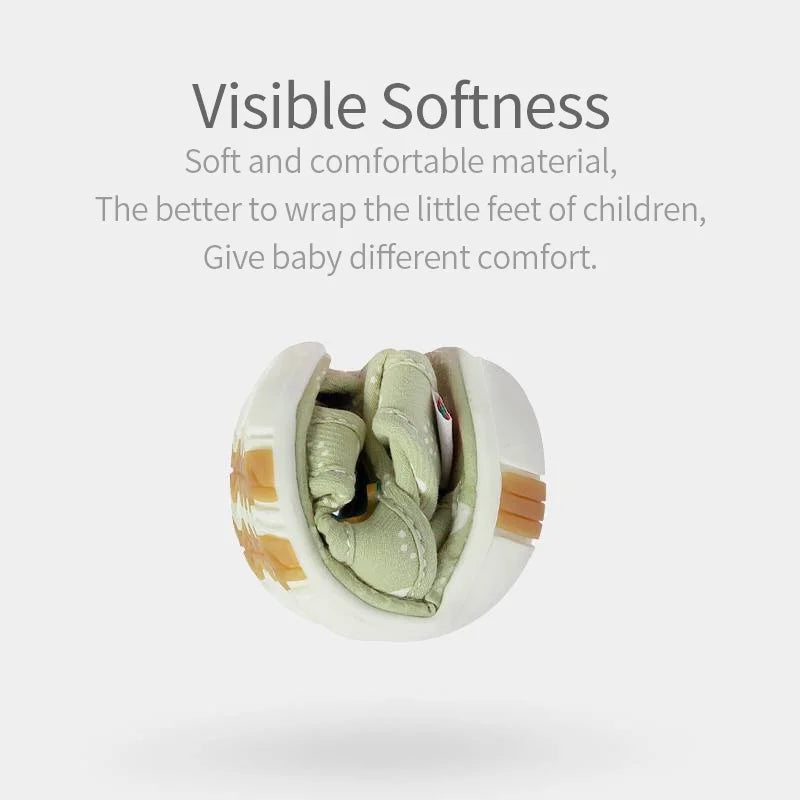 Baby Cartoon Shoes for 0-3 Years Old Bibi Sound Toddler Sandals First Walker Spring Autumn Soft Sole Slippers Infant Supplies
