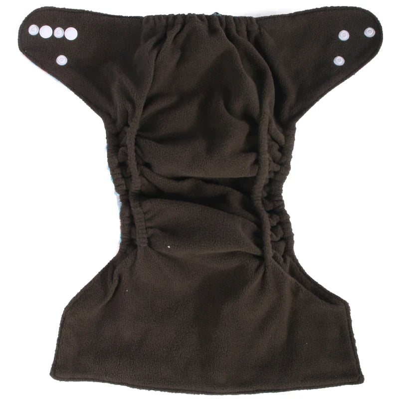 Bamboo Charcoal Lining Eco-friendly Nappy Reusable Infant Cloth Diaper Washable Toilet Training Pant Baby Shower Gift Fit 0-3Y