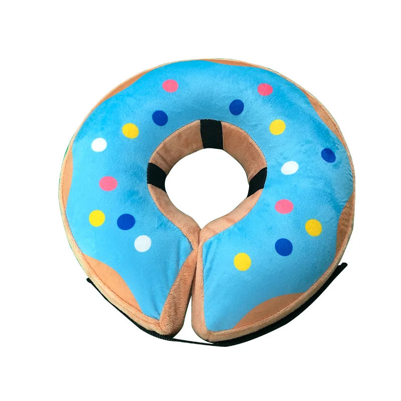 Dogs Cat Recovery Neck Wound Protective Inflatable Dog Collar Isabelino Anti-bite Injury Elizabethan Collar for Dog Accessories