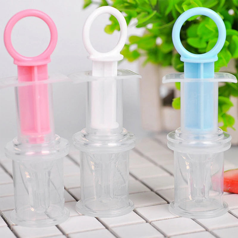 Baby smart medicine dispenser Needle Feeder Squeeze Medicine Dropper Dispenser Transparent Pacifier Kids Infant Feeding Utensils