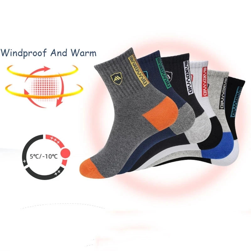 5 Pairs Apring Mens Sports Socks Summer Leisure Sweat Absorbent Comfortable Thin Breathable Basketball Large Size Meias EUR43-47