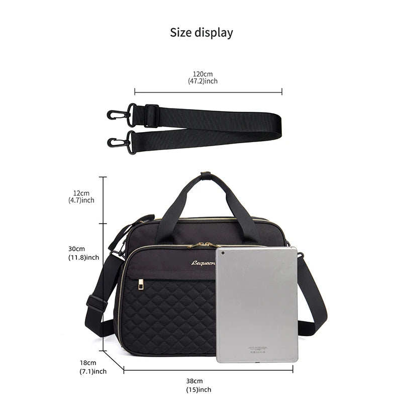 LEQUEEN Baby Diaper Bag Large Capacity Bag for Moms Baby Stroller Organizer Travel Mother  Maternity Bags for Baby Women Handbag