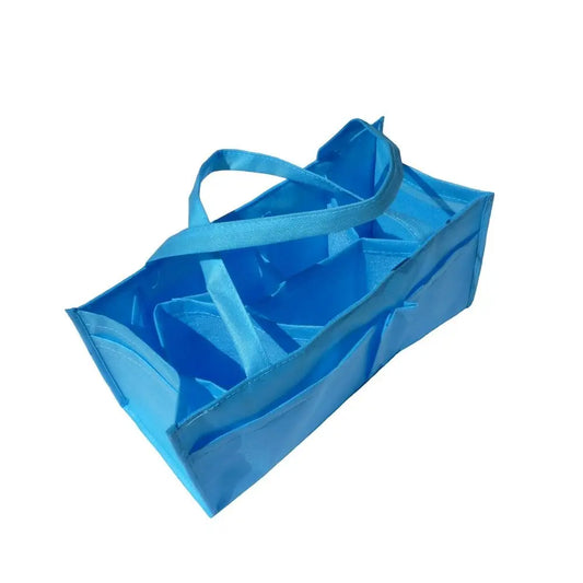 Multi-pocket Diaper Tote Bag Non-woven Fabric Portable Mommy Travel Bag Comfortable Handle Separate Nappy Maternity Handbag