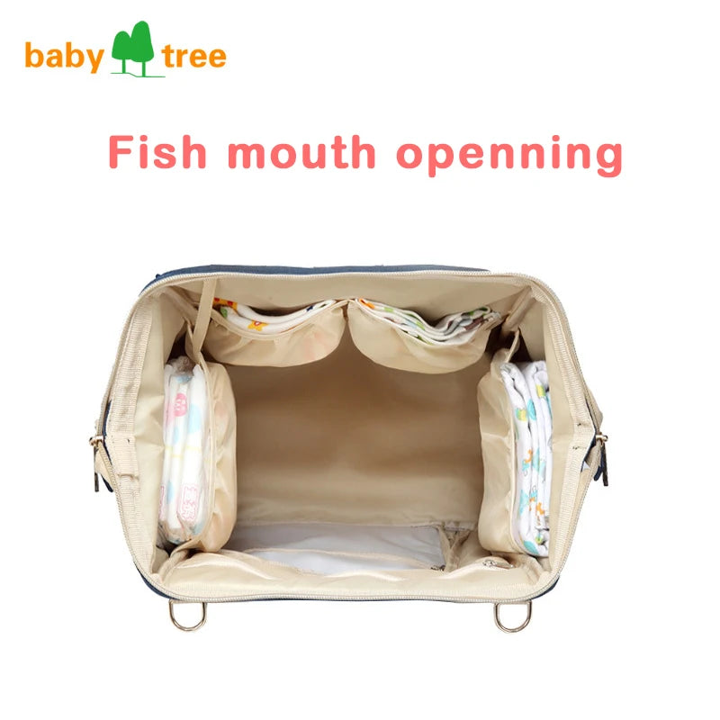 Nappy Backpack Bag Mummy Large Capacity Bag Mom Baby Multi-function Waterproof Outdoor Travel Diaper Bags For Baby Care B1105