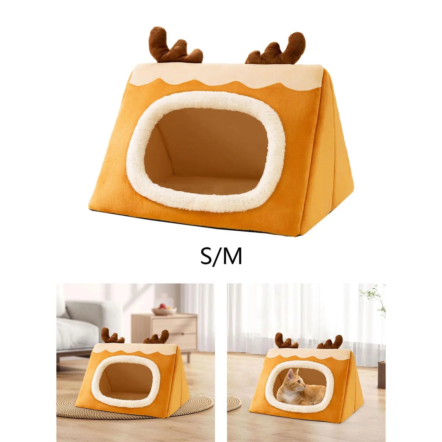 Pet Bed Cute Pet Cat Nest for Home Kittens or Small Dogs Small Animals