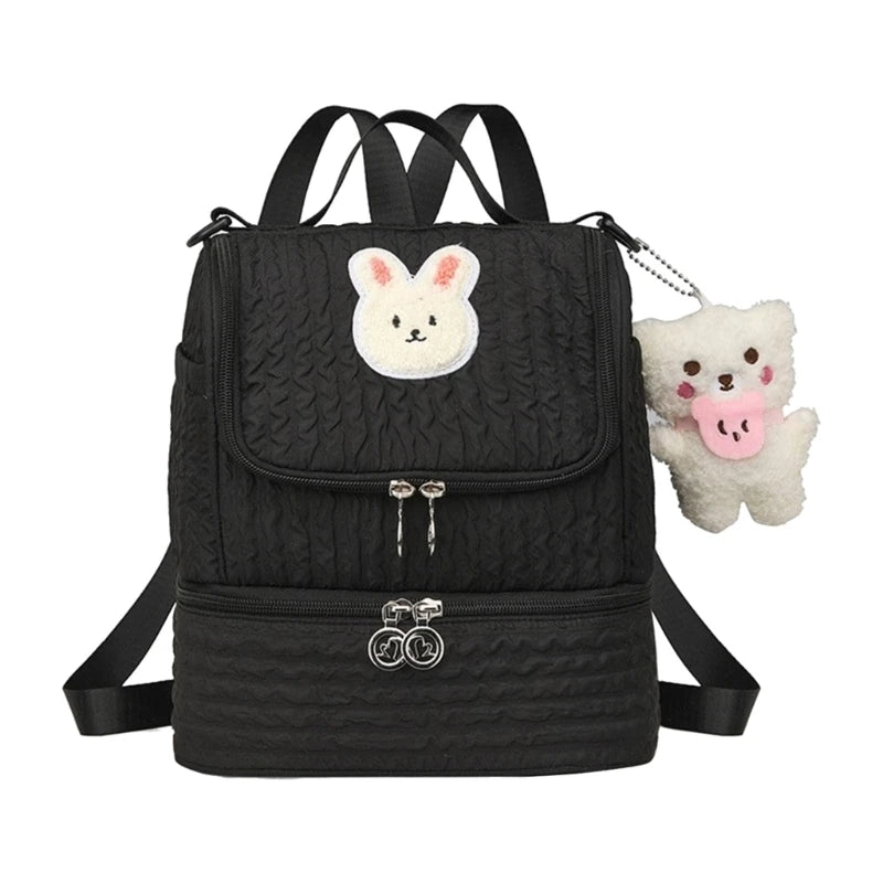 multifunction baby care Backpack Practical & Trendy Diaper Bag Backpack Easy to Carrying Suitable for Travel & Daily QX2D