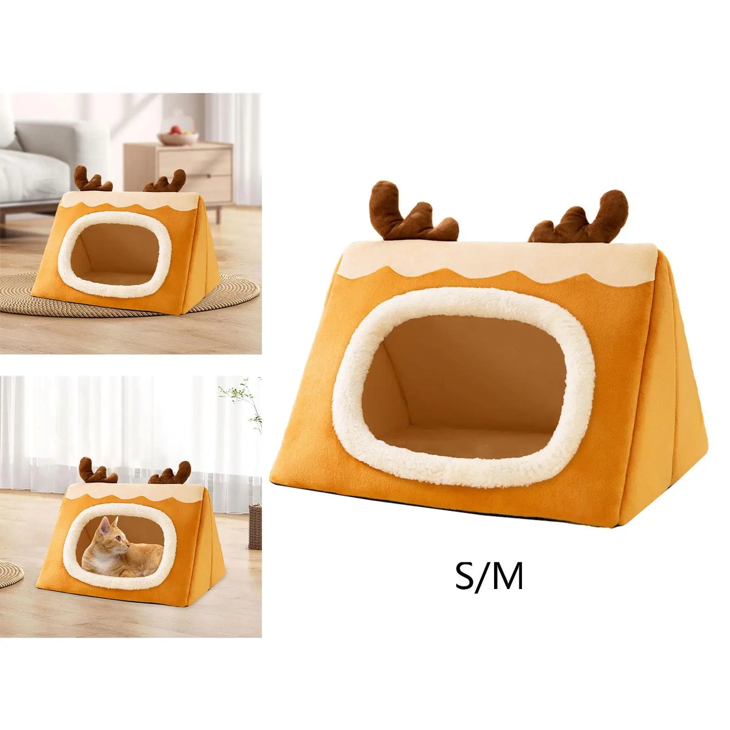 Pet Bed Cute Pet Cat Nest for Home Kittens or Small Dogs Small Animals