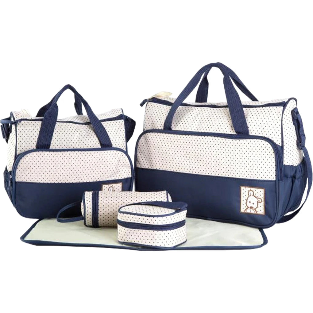 Practical Diaper Bag Large Capacity For All Essentials Safety Polyester Baby Diaper Bag Diaper Bags