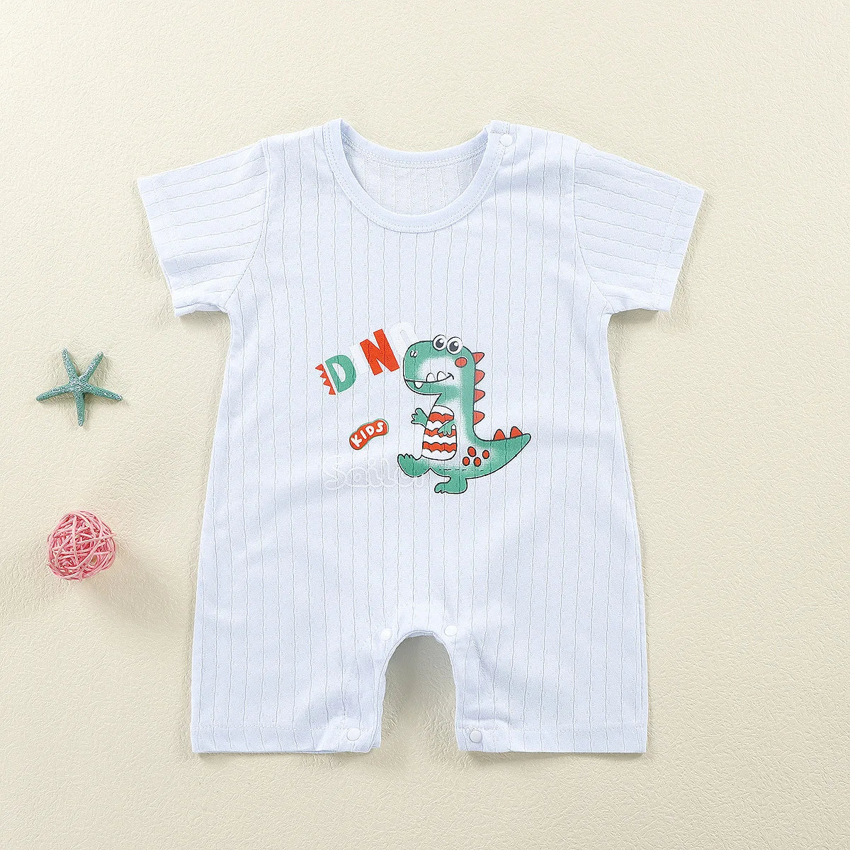 Summer Baby Jumpsuit Short Sleeved Newborn Boys Girls Romper Baby Jumpsuit Kid Clothes Children's Clothing