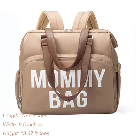 Baby Diaper Bag High-Capacity Handheld One Shoulder Oblique Cross Mommy Bag Outgoing Convenient Multifunctional Backpack For Mom