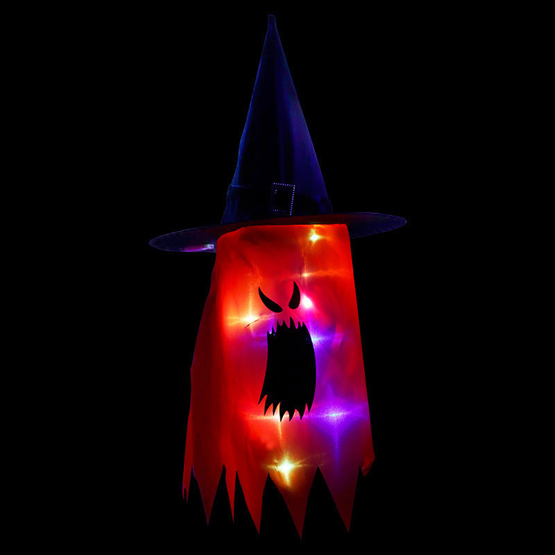 Halloween Holiday Decoration Lanterns Cloth Art Ghost Halloween String Lights