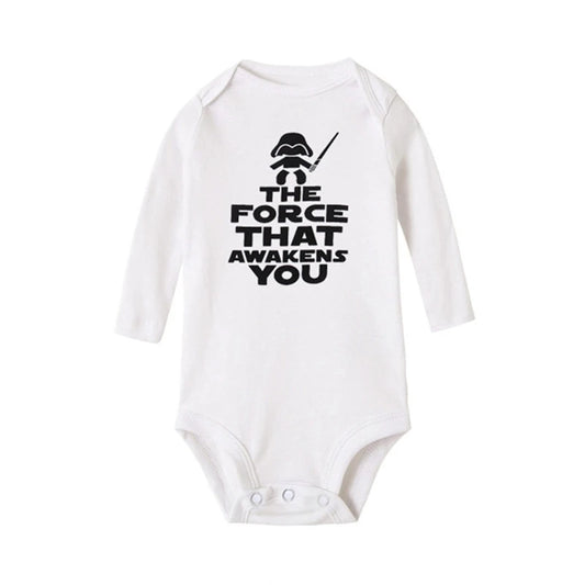 Newborn Baby Boys Long Sleeve Romper Toddler Star Wars Girls Bodysuits Infant Jumpsuit Playsuit Outfits Clothes Spring Costumes