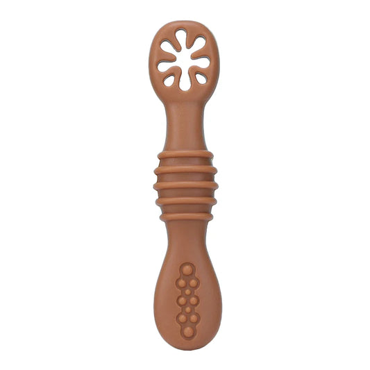 Baby Spoon Forks Set Food Grade Silicone Sticky Spoon Children Cutlery Training Spoon Kids Feeding Tableware Kitchen Accessories