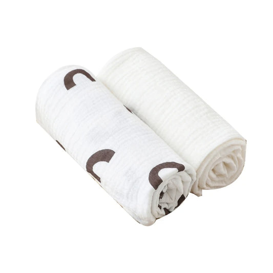 Baby Blanket Nursery Blankets for Boys Girls Cotton Blanket Neutral Soft Lightweight Toddler & Kid Throw Blanket Gift