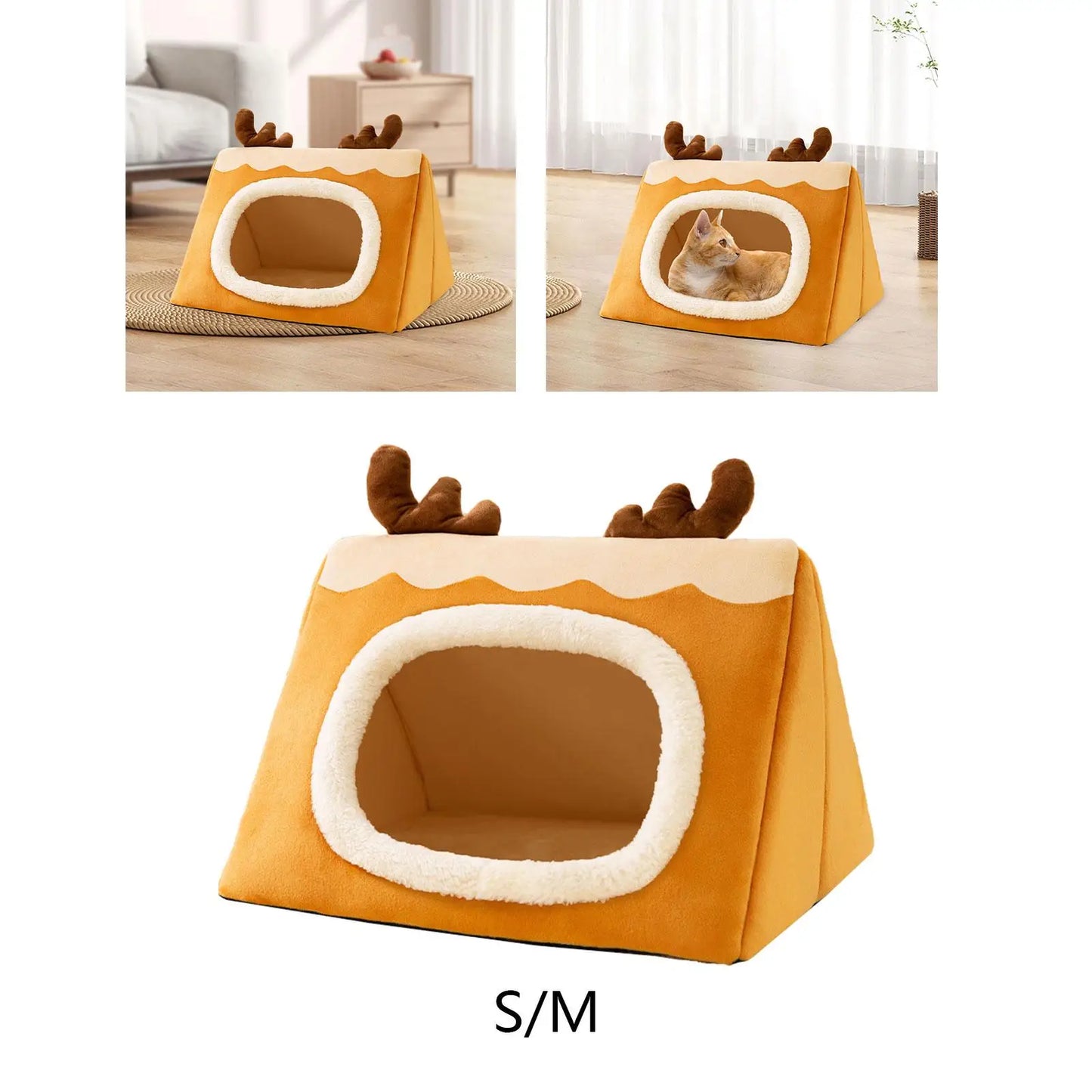 Pet Bed Cute Pet Cat Nest for Home Kittens or Small Dogs Small Animals