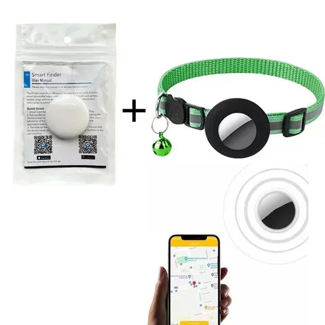 Pet GPS Tracker Smart Locator Dog Brand Pet Detection Wearable Tracker Bluetooth for Cat Dog Bird Anti Lost Record Tracking Tool