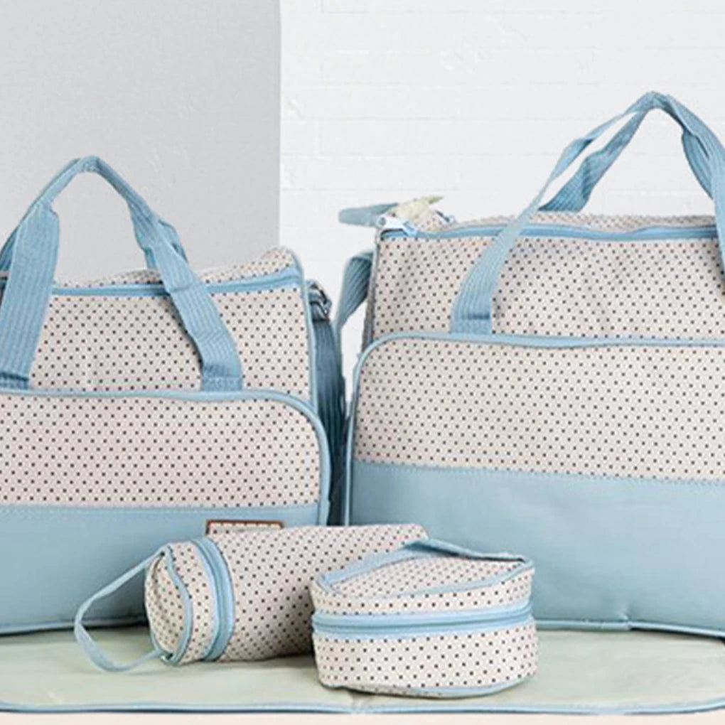 Practical Diaper Bag Large Capacity For All Essentials Safety Polyester Baby Diaper Bag Diaper Bags