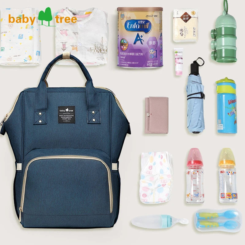 Nappy Backpack Bag Mummy Large Capacity Bag Mom Baby Multi-function Waterproof Outdoor Travel Diaper Bags For Baby Care B1105