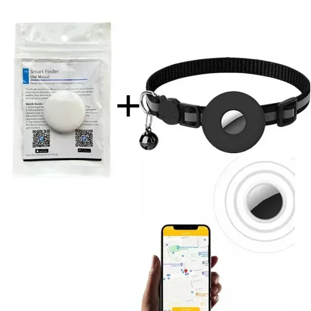 Pet GPS Tracker Smart Locator Dog Brand Pet Detection Wearable Tracker Bluetooth for Cat Dog Bird Anti Lost Record Tracking Tool
