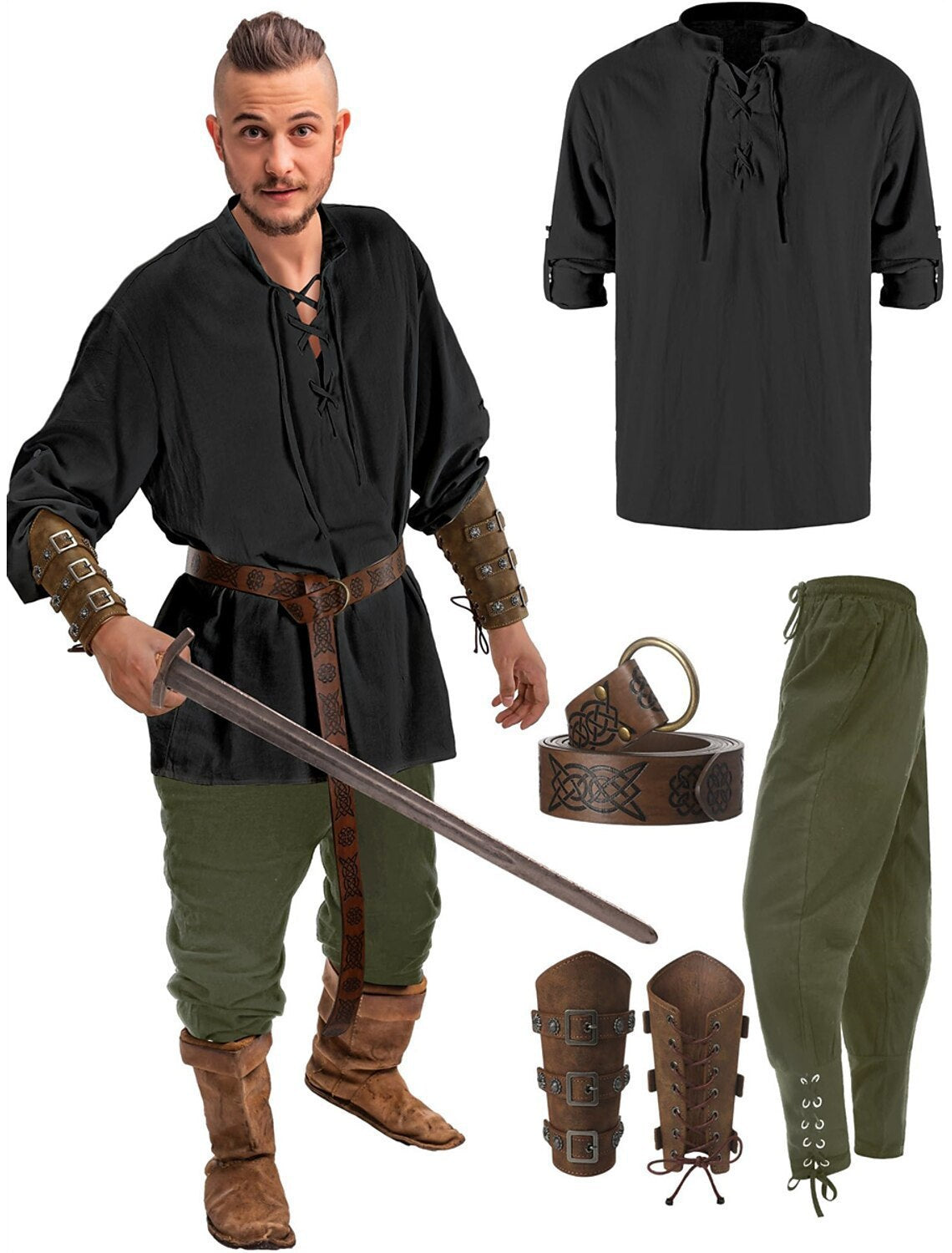 Halloween Men's Renaissance Costume