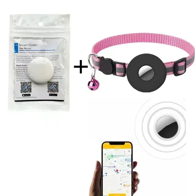 Pet GPS Tracker Smart Locator Dog Brand Pet Detection Wearable Tracker Bluetooth for Cat Dog Bird Anti Lost Record Tracking Tool