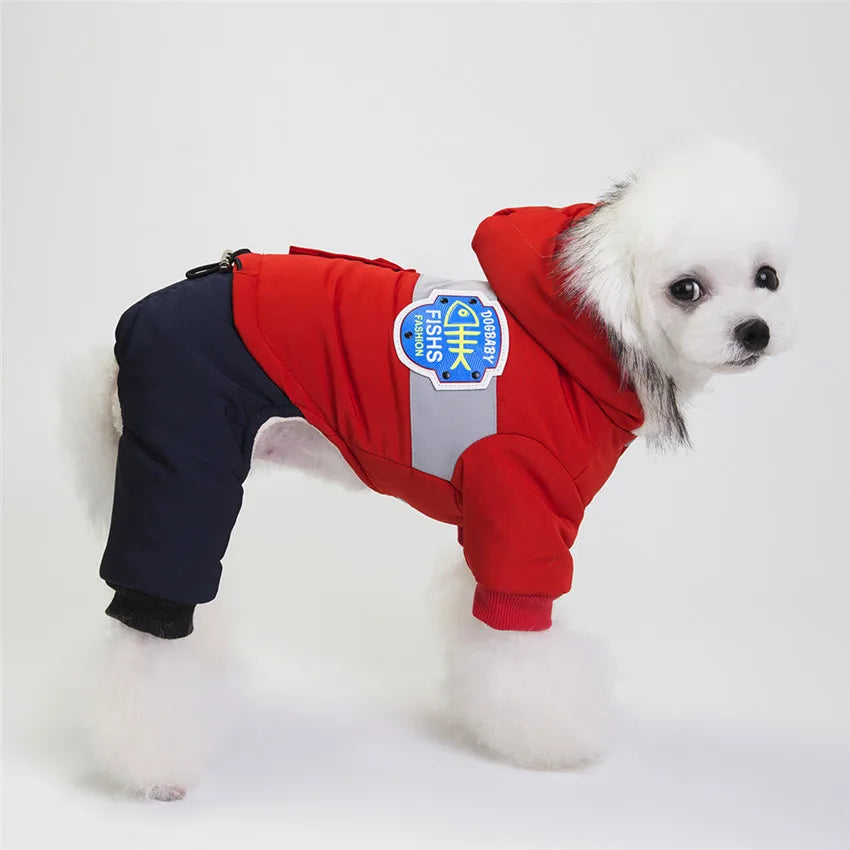 Waterproof Winter Pet Dog Clothes Warm Pet Down Coat Jacket Jumpsuit Puppy Clothes For Small Dog Costume Chihuahua Ropa Perro