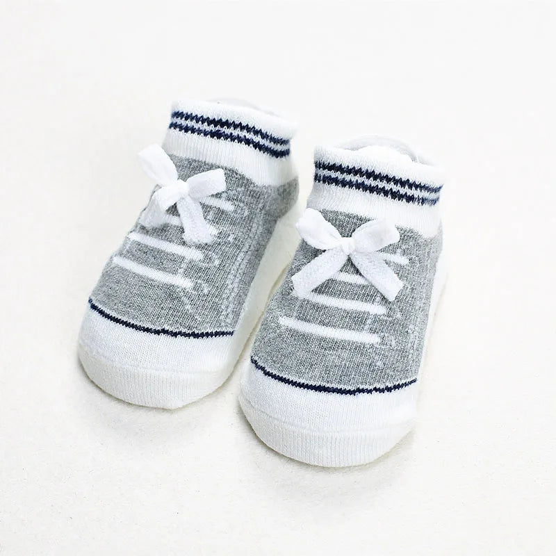 Summer and autumn children's socks baby socks cotton baby socks silicone anti-slip socks Newborn Girls Boys Anti-Slip Socks