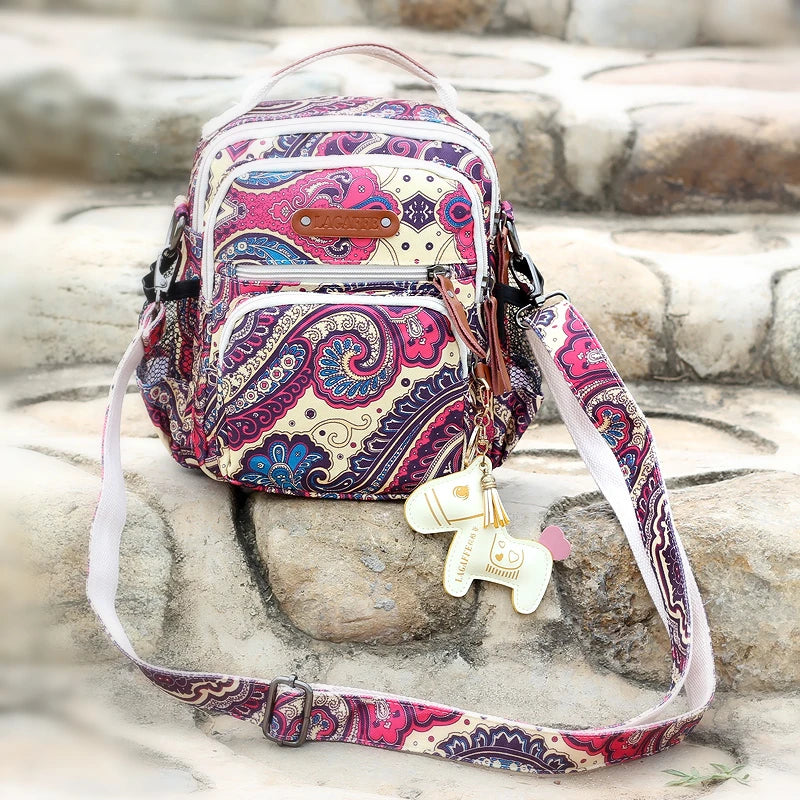 Striped Women Diaper Bag Fashion Waterproof Mom Nappy Bag Travel Backpack For Baby Nursing Multifunction Mother Diaper Handbag