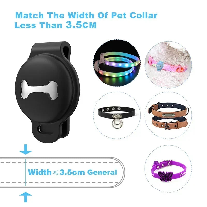 Pet GPS Tracker Smart Locator Dog Brand Pet Detection Wearable Tracker Bluetooth for Cat Dog Bird Anti Lost Record Tracking Tool