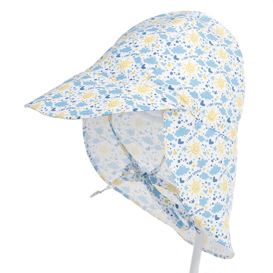 Brand Baby Kids Swimming Cap Summer Cartoon Sun Protection Beach Sun Hats Waterproof for Boys Girls Children Outdoor Hat