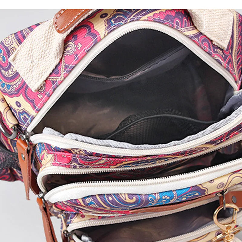 Striped Women Diaper Bag Fashion Waterproof Mom Nappy Bag Travel Backpack For Baby Nursing Multifunction Mother Diaper Handbag