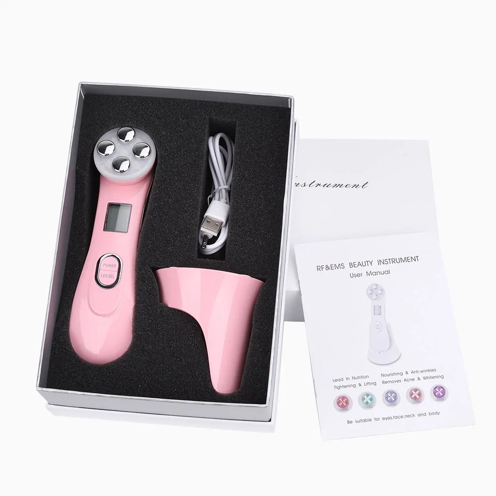 Facial 5-In-1 LED Skin Tightening Beauty